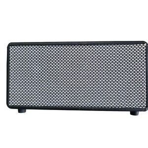 Bass Jaxx Amped Wireless Bluetooth Speaker Black White SP-0254 USB-C Retro Style